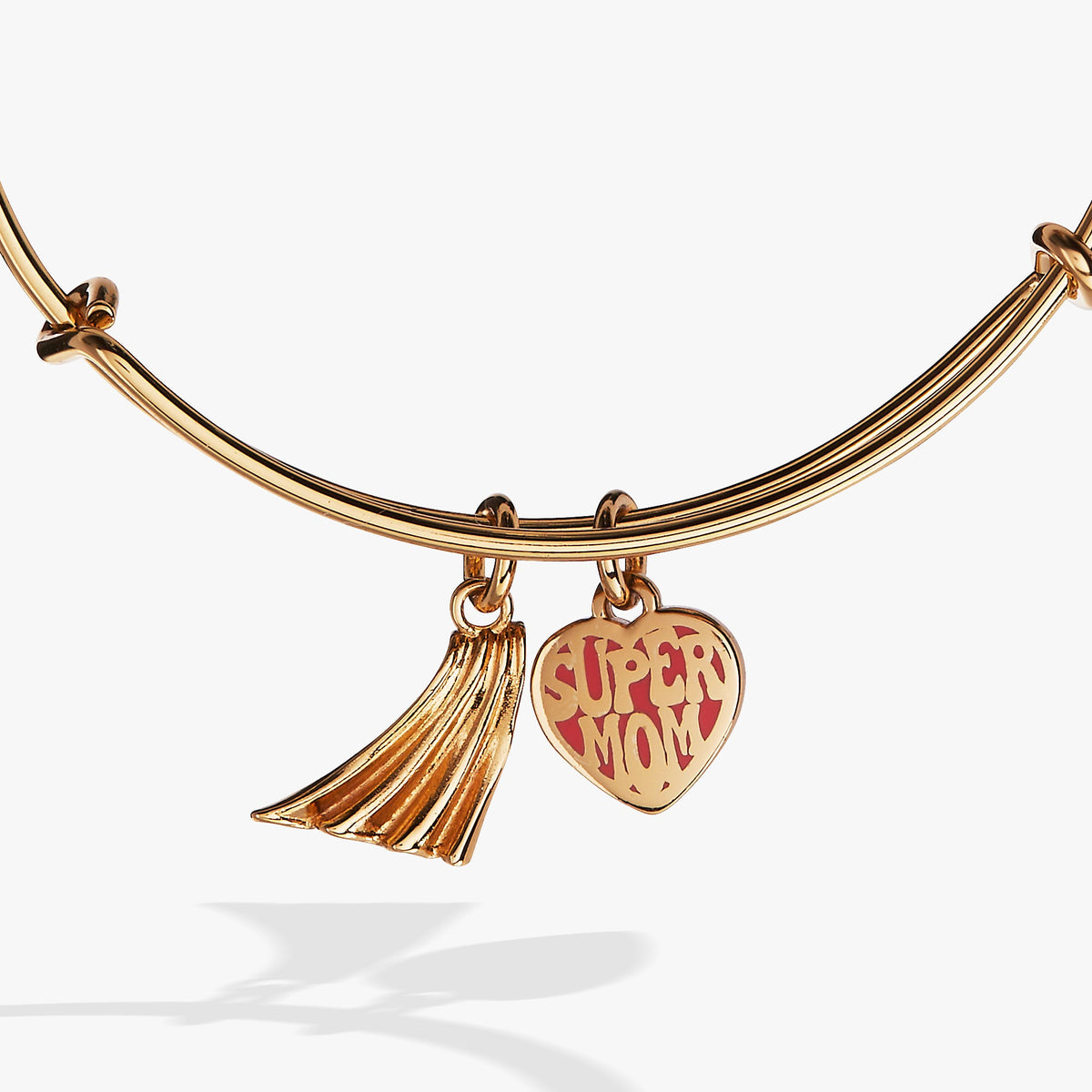 Alex and Ani “Super Mom” Duo-Charm Bangle