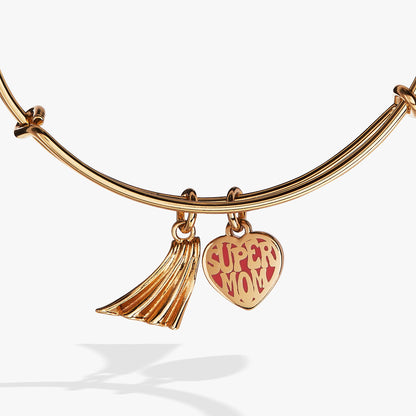 Alex and Ani “Super Mom” Duo-Charm Bangle