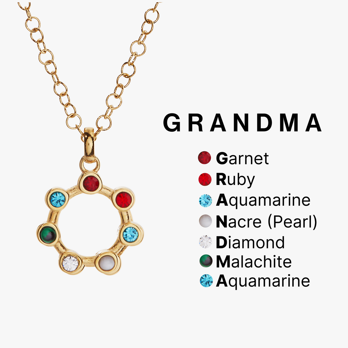 Alex and Ani Grandma Crystal Necklace