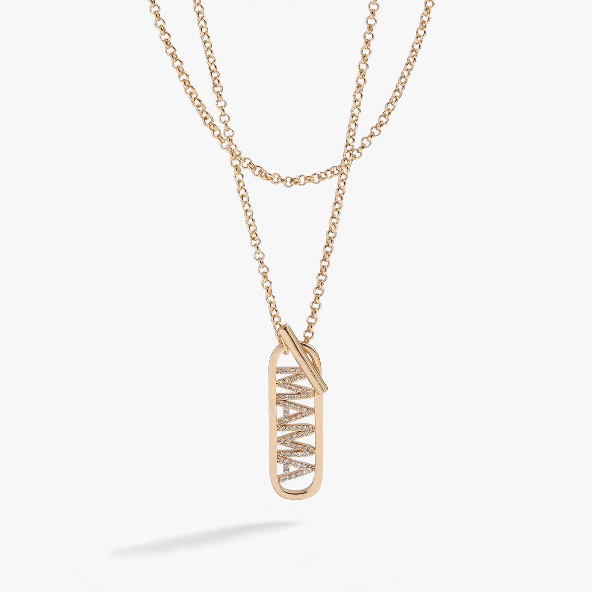 Alex and Ani Mama Toggle Pendant Necklace