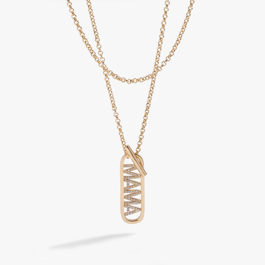 Alex and Ani Mama Toggle Pendant Necklace