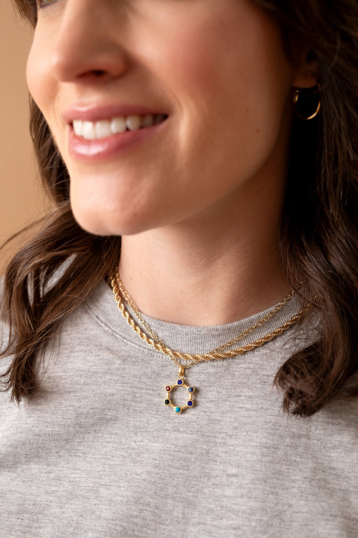 Alex and Ani Sister Acrostic Interchangeable Necklace