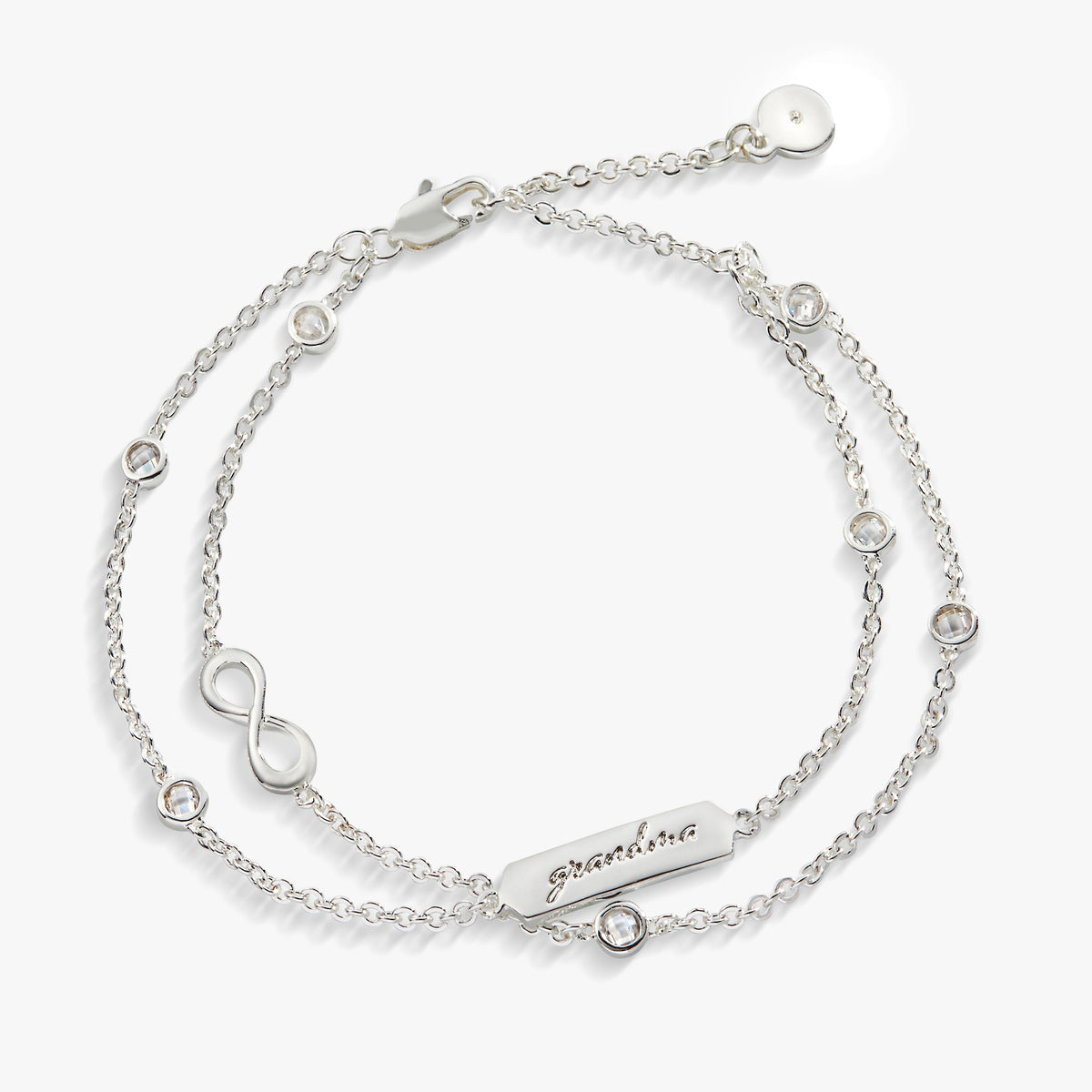 Alex and Ani Grandma' Infinity Chain Bracelet, Adjustable