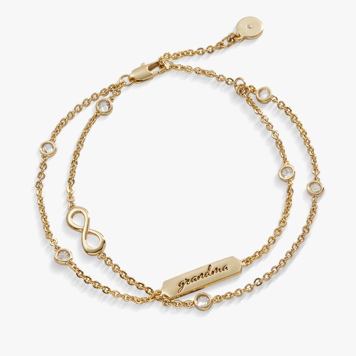 Alex and Ani Grandma' Infinity Chain Bracelet, Adjustable