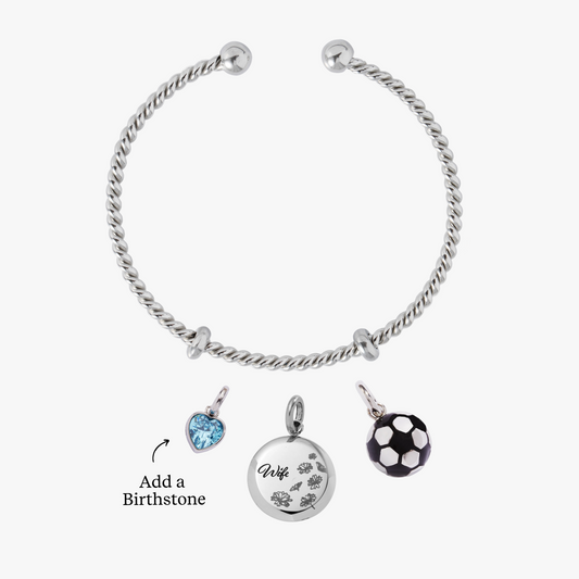 Alex and Ani Forever Fan Charm Bundle