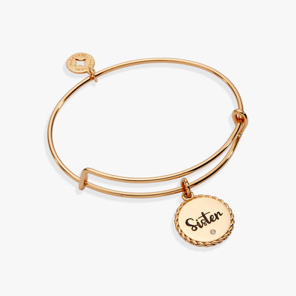 Alex and Ani Sister Charm Bangle