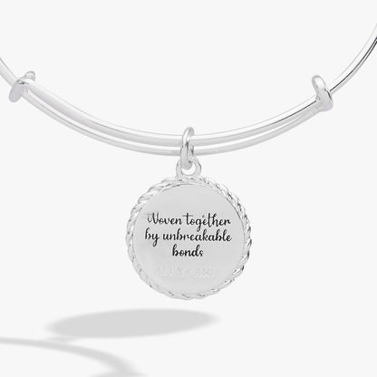 Alex and Ani Sister Charm Bangle