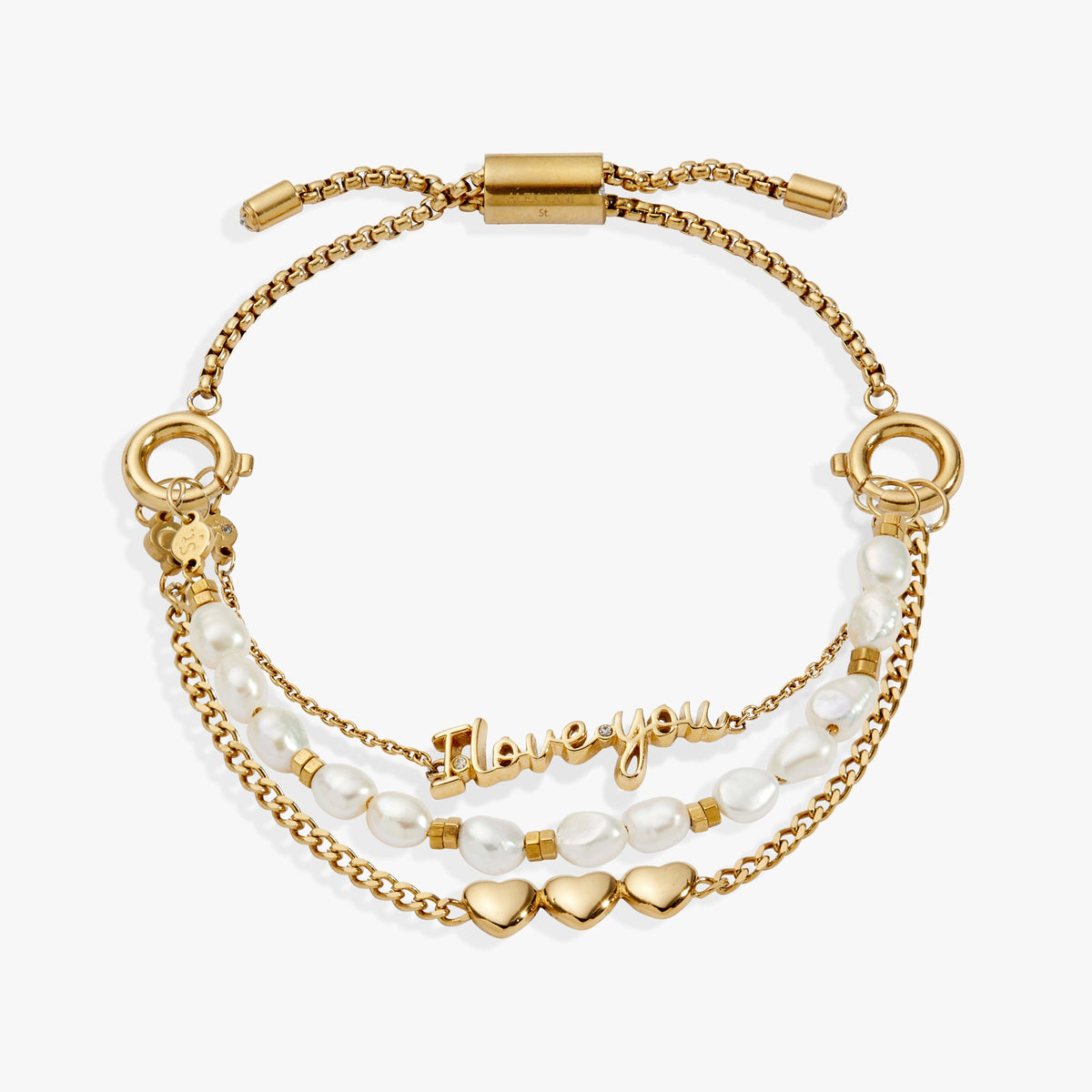 Alex and Ani “Home is where the heart is” I Love You Stranded Bracelet