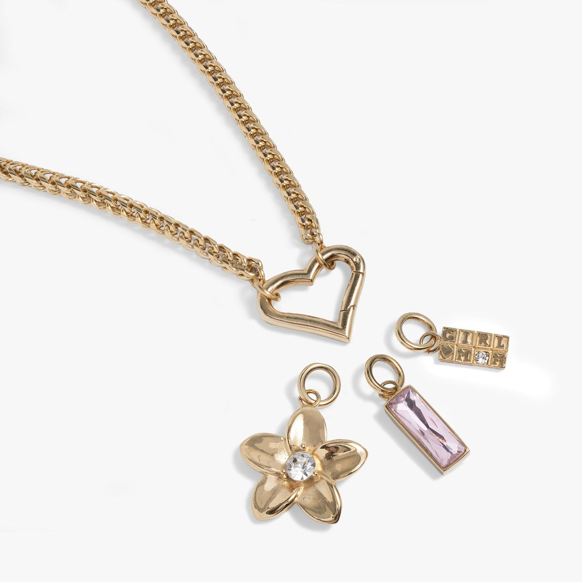 Alex and Ani Interchangeable Girl Mom Necklace