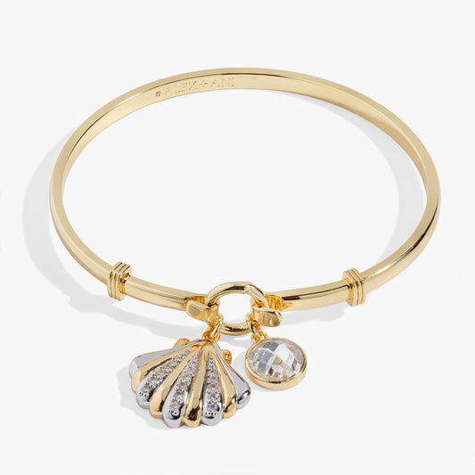 Alex and Ani Seashell Tension Bangle