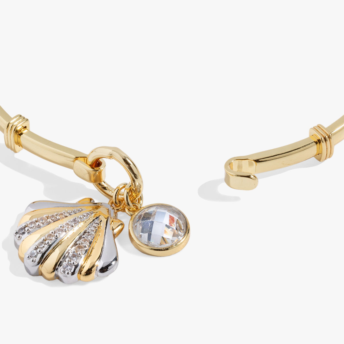 Alex and Ani Seashell Tension Bangle