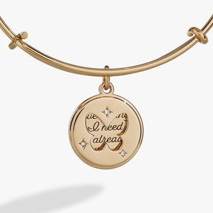 Alex and Ani Hidden Message Butterfly Affirmation Bangle