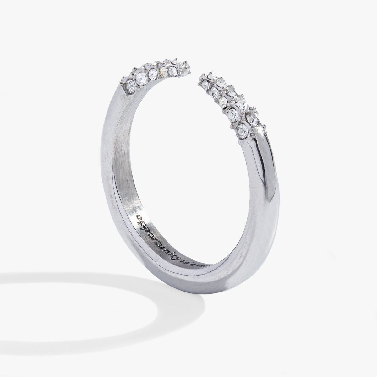Alex and Ani Mantra Tusk Ring-Opportunity is everywhere