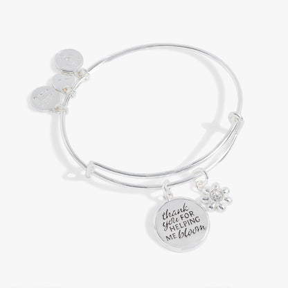 Alex and Ani Thank You For Helping Me Bloom' Charm Bangle