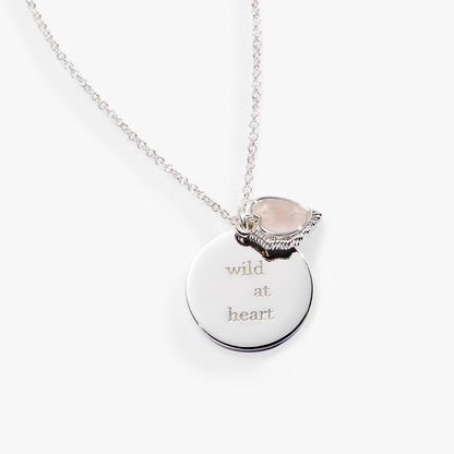Alex and Ani “Wild at Heart” Duo Charm Pendant Necklace