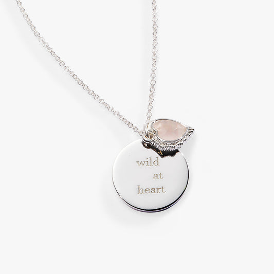 Alex and Ani “Wild at Heart” Duo Charm Pendant Necklace