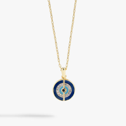 Alex and Ani Evil Eye Mantra Necklace