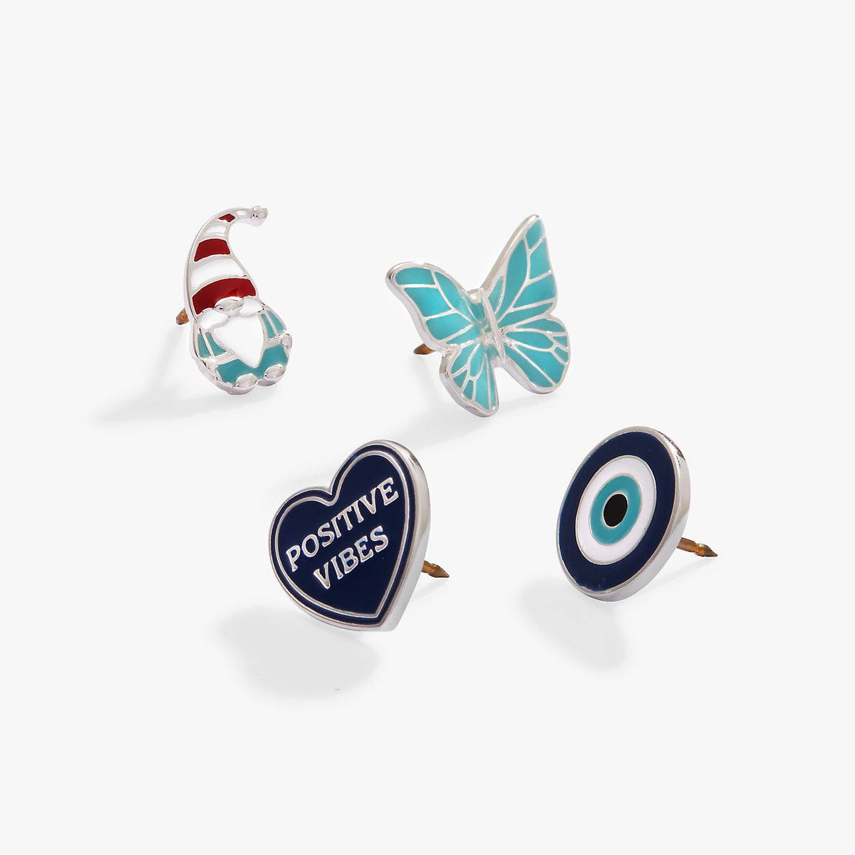 Alex and Ani Christmas Bag Accessories Pin Set of 4