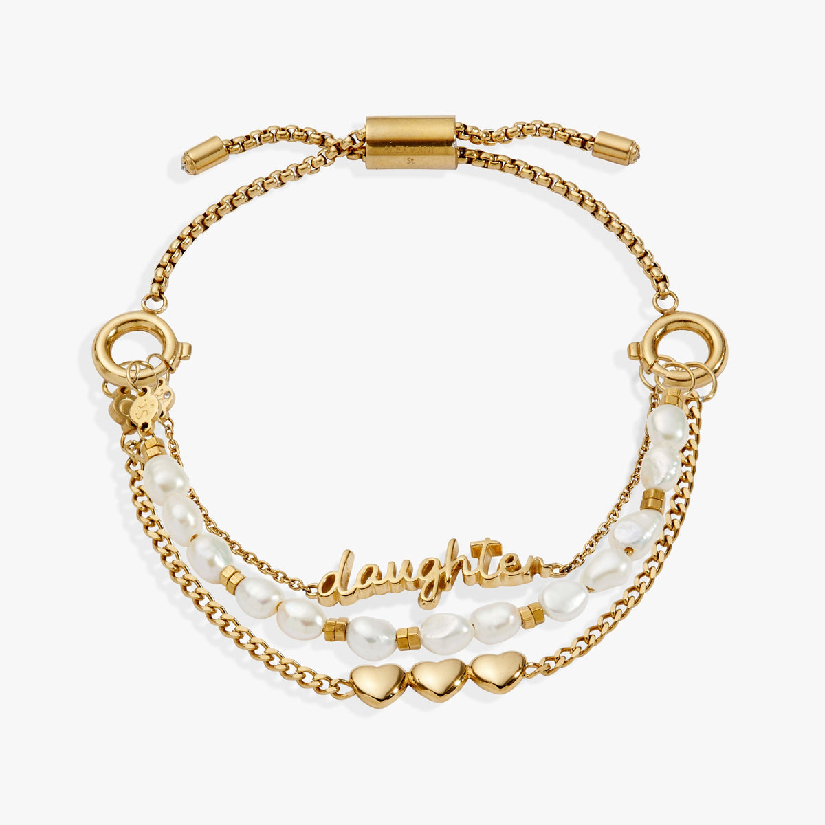 Alex and Ani “Home is where the heart is” Daughter Stranded Bracelet