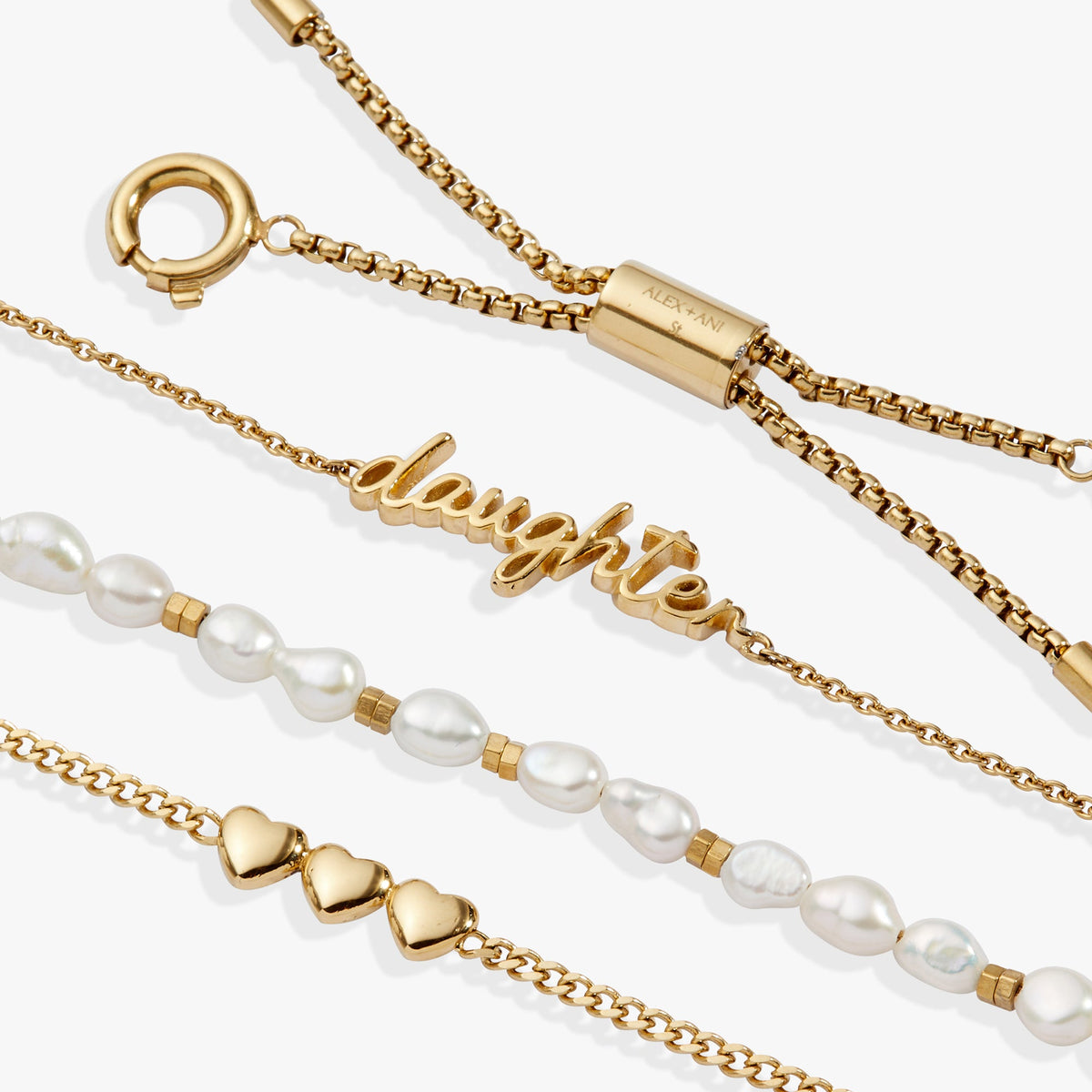Alex and Ani “Home is where the heart is” Daughter Stranded Bracelet