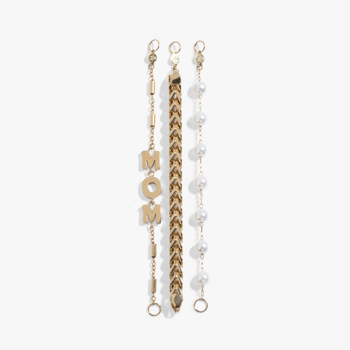 Alex and Ani Stranded Pearl Mom Bracelet​