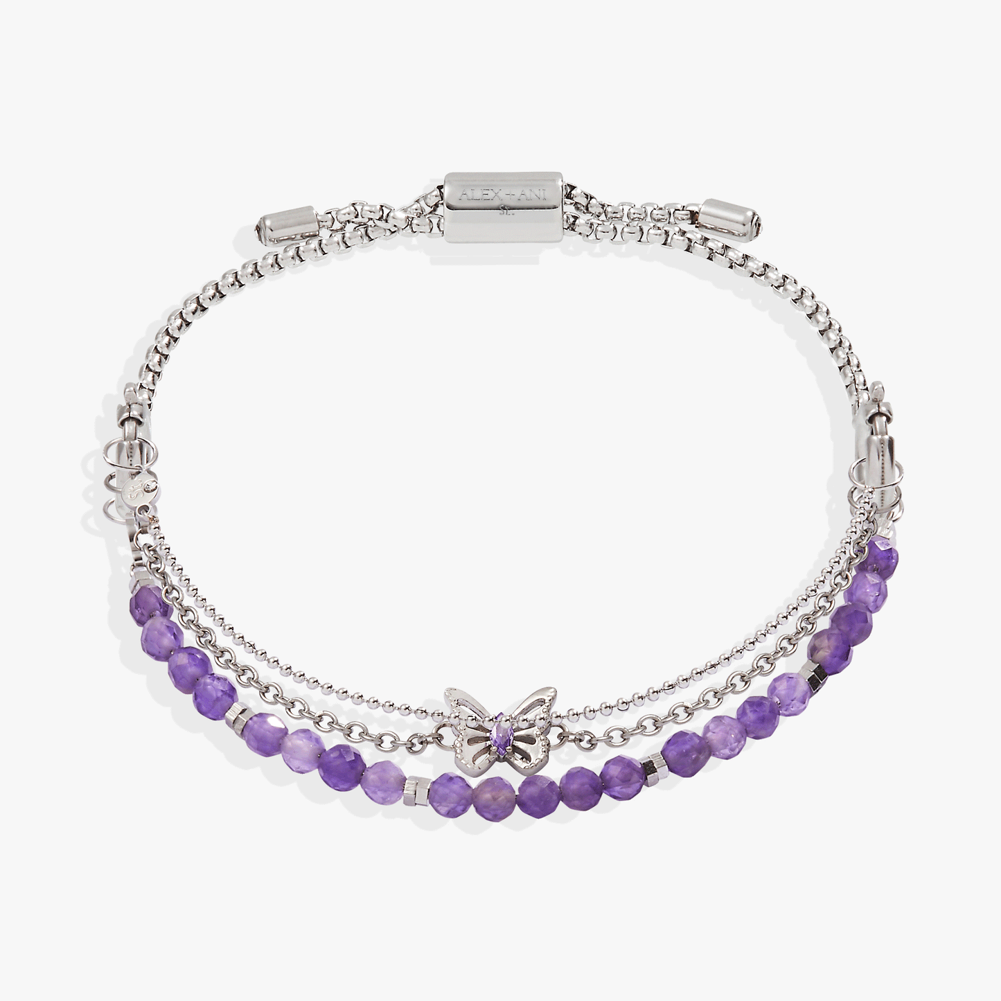 Alex and Ani Stranded Butterfly Bracelet Set
