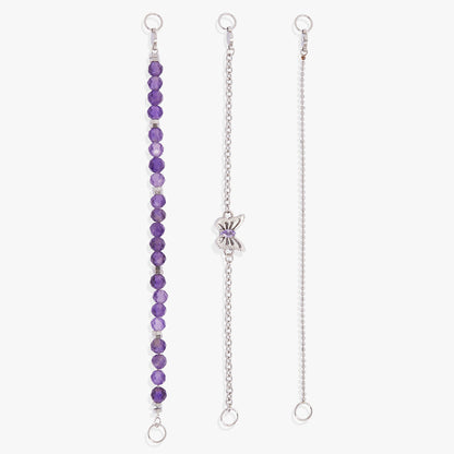 Alex and Ani Stranded Butterfly Bracelet Set
