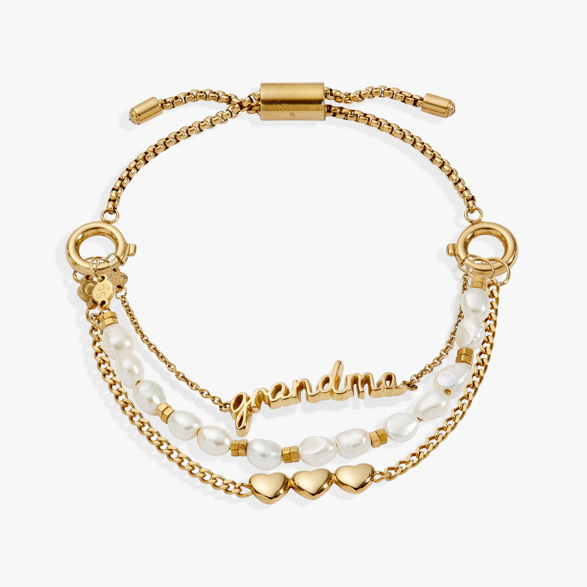 Alex and Ani “Home is where the heart is” Grandma Stranded Bracelet