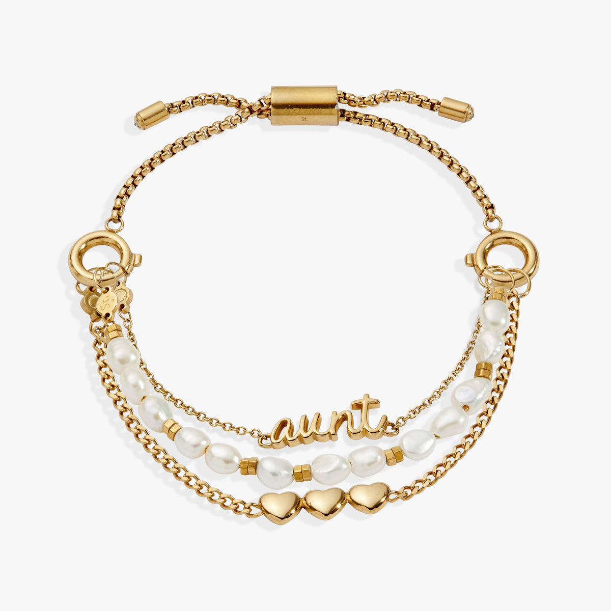 Alex and Ani “Home is where the heart is” Aunt Stranded Bracelet