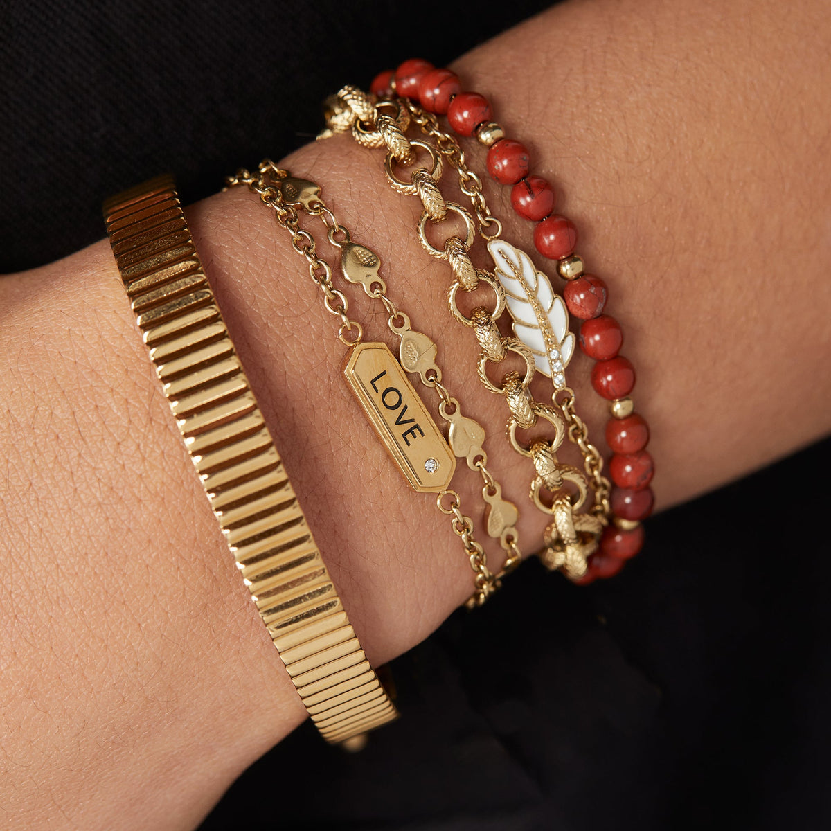 Alex and Ani Love Stranded™ Bracelet Set