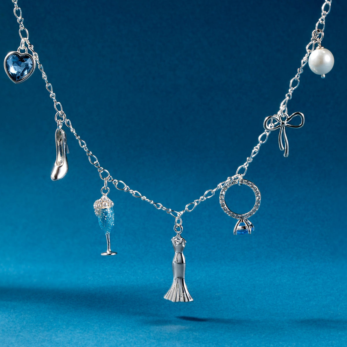 Alex and Ani Bridal Multi-Charm Necklace