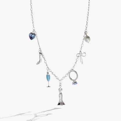 Alex and Ani Bridal Multi-Charm Necklace