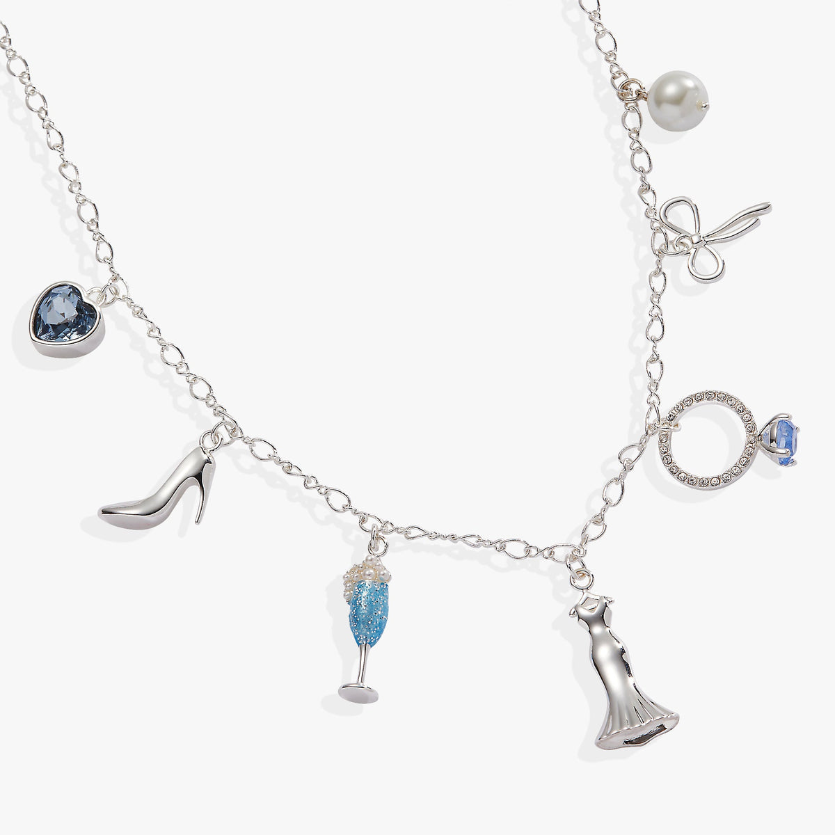 Alex and Ani Bridal Multi-Charm Necklace