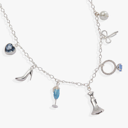 Alex and Ani Bridal Multi-Charm Necklace