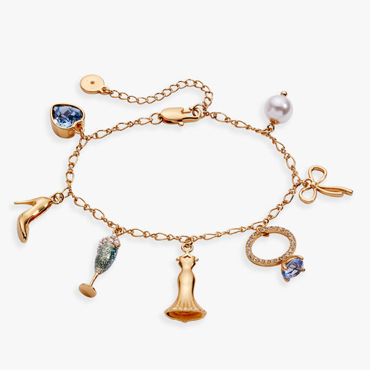 Alex and Ani Bridal Multi-Charm Bracelet
