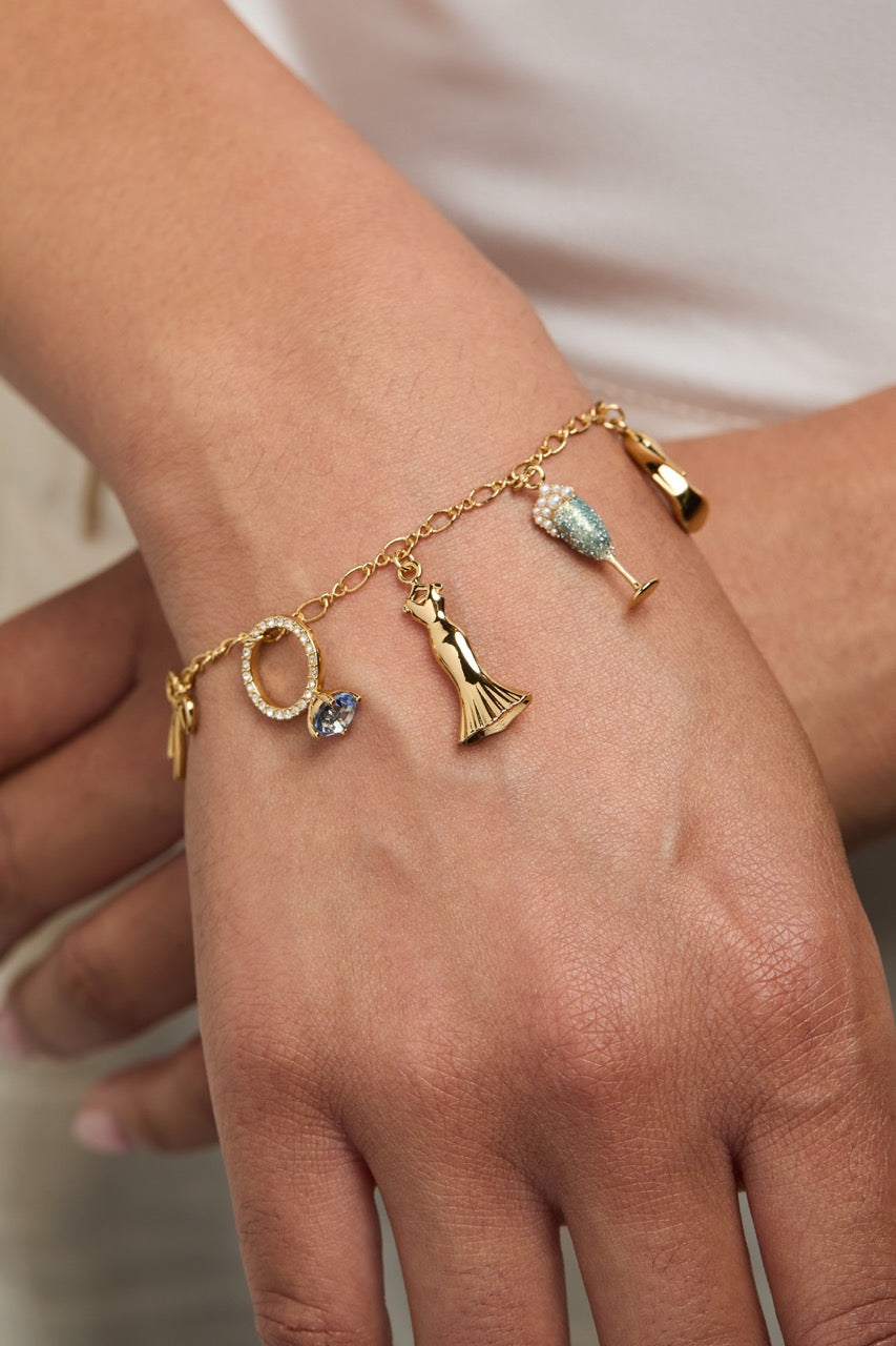 Alex and Ani Bridal Multi-Charm Bracelet