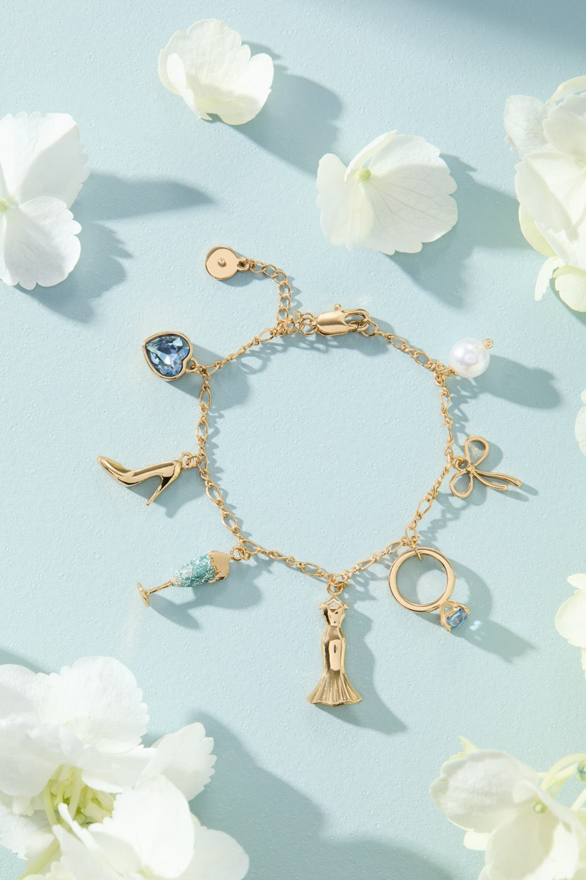 Alex and Ani Bridal Multi-Charm Bracelet