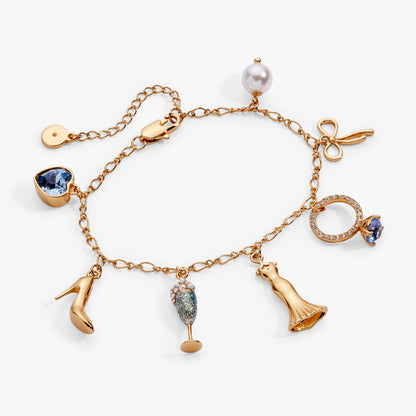 Alex and Ani Bridal Multi-Charm Bracelet