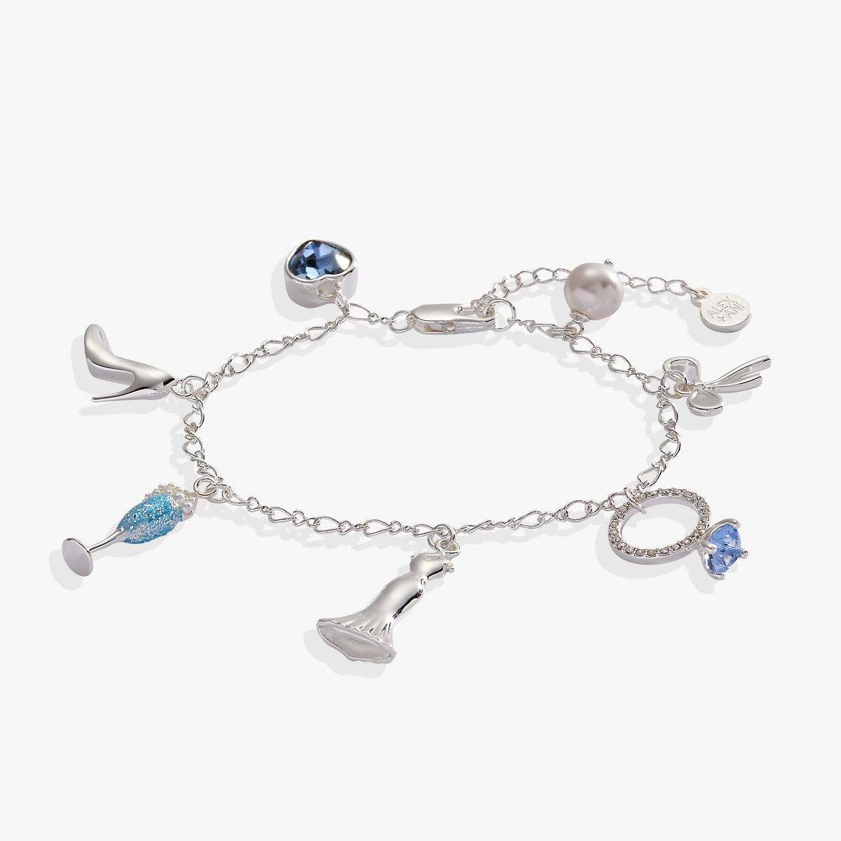 Alex and Ani Bridal Multi-Charm Bracelet