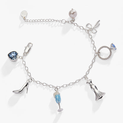 Alex and Ani Bridal Multi-Charm Bracelet