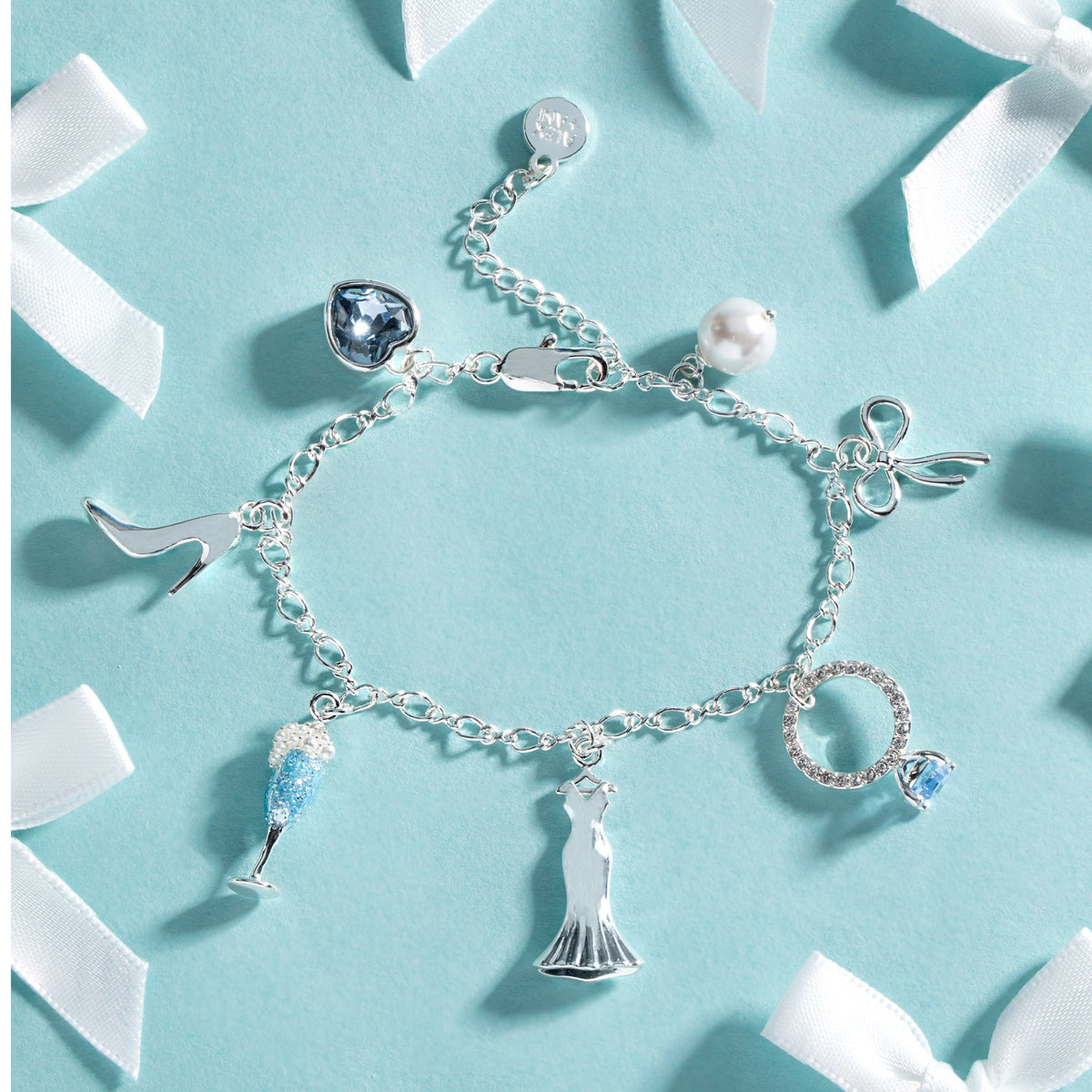 Alex and Ani Bridal Multi-Charm Bracelet