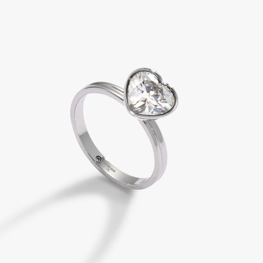 Alex and Ani Crystal Heart Ring – Romantic Bridal and Evening Jewelry