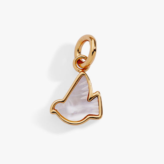 Alex and Ani Dove 'Peace' Mother of Pearl Charm