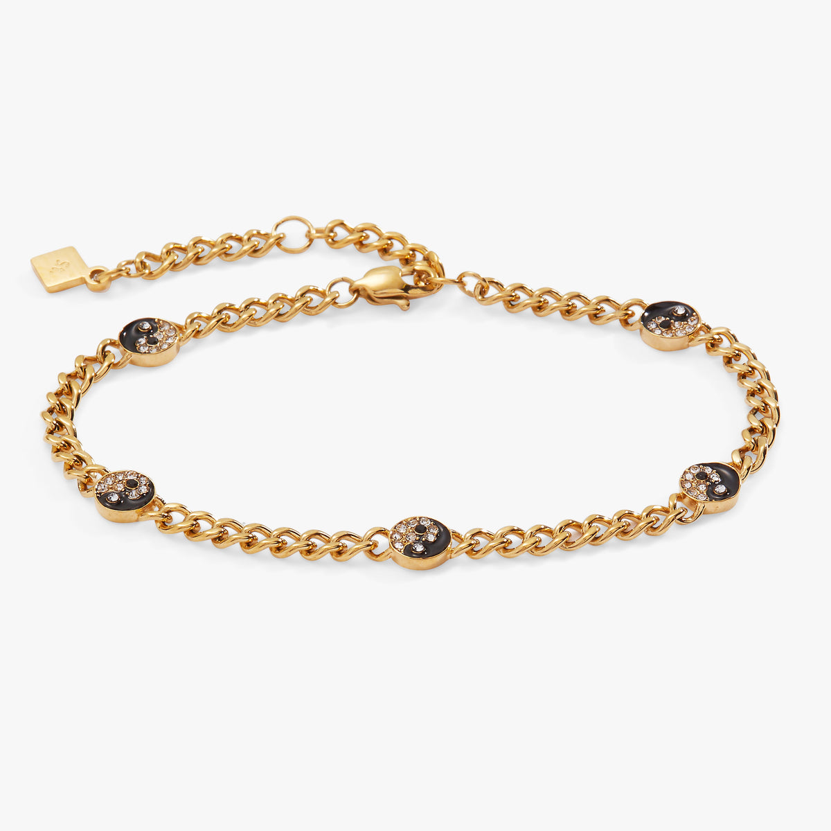 Alex and Ani Yin Yang Curb Chain Bracelet