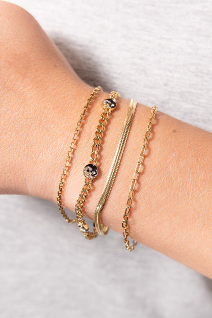 Alex and Ani Yin Yang Curb Chain Bracelet