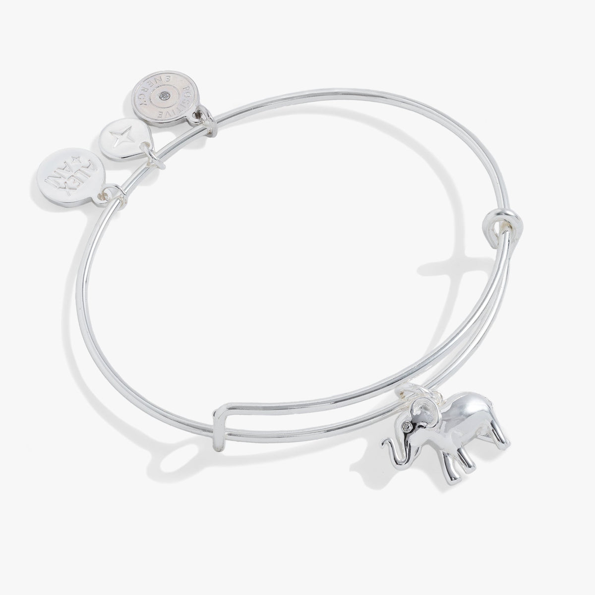 Alex and Ani Elephant Charm Bangle