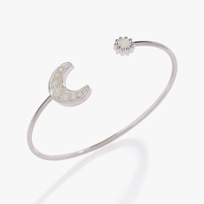 Alex and Ani Moon + Sun Flex Cuff