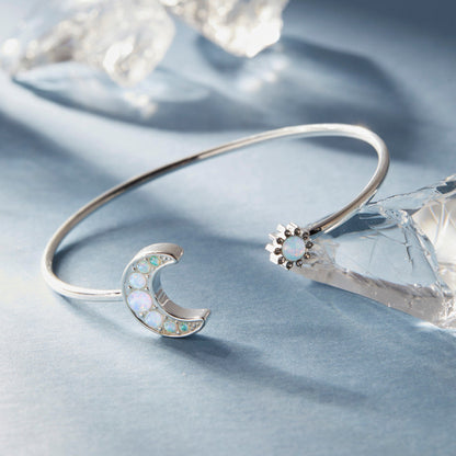 Alex and Ani Moon + Sun Flex Cuff