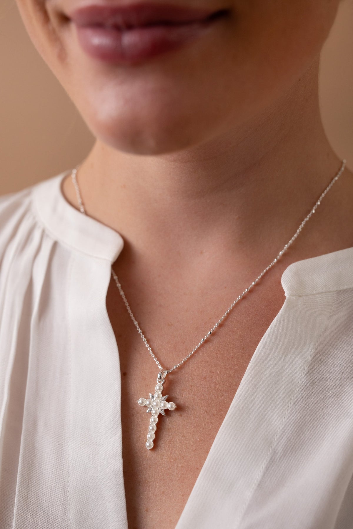 Alex and Ani Divine Guides Cross Pendant Necklace