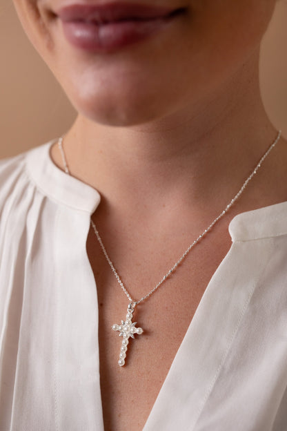 Alex and Ani Divine Guides Cross Pendant Necklace
